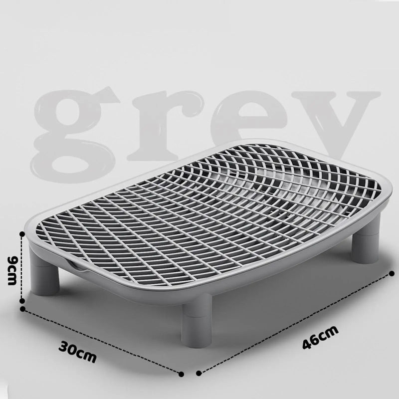 Rampa de maca para gatos, caixa de areia para gatinhos, estribo para sala de estar, quarto, banheiro com função de filtro, fácil limpeza