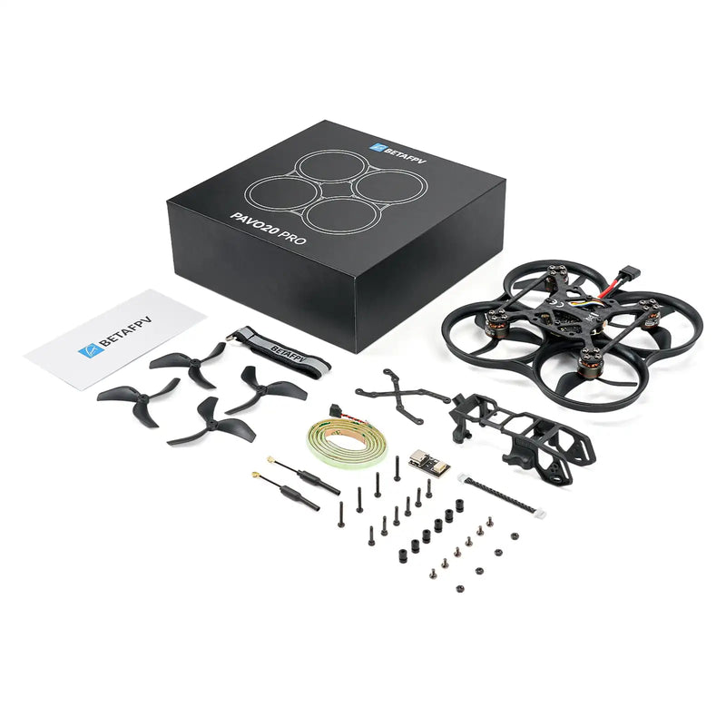 BETAFPV Pavo20 Pro Brushless Whoop Quadcopter 2024 (without HD Digital VTX  & Camera) LAVA 1104 | 7200KV Brushless Motors