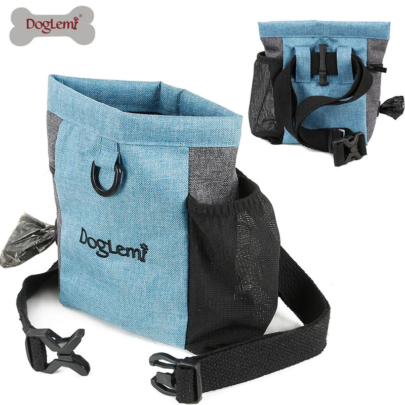 Bolsa profissional para tratamento de animais de estimação, sacola de cintura, treinamento multifuncional, ajudantes para cães, pastor alemão, mascotas