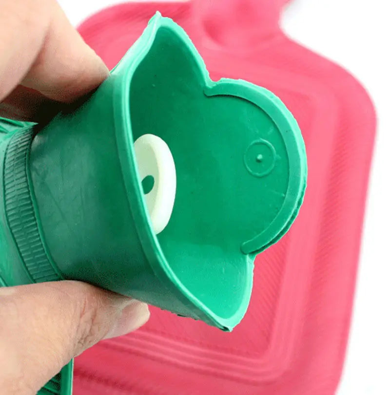 Hot Water Bottles Hand Warmer Girls Pocket Hand Feet Hot Water Bag Rubber Winter Warm Water Bottle Portable Thick