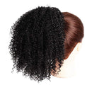 Maxine-Afro Kinky Curly Ponytail Extensões, Clip-in Drawstring Ponytail, Bun Hairpieces, Cabelo Humano, 4B, 4C