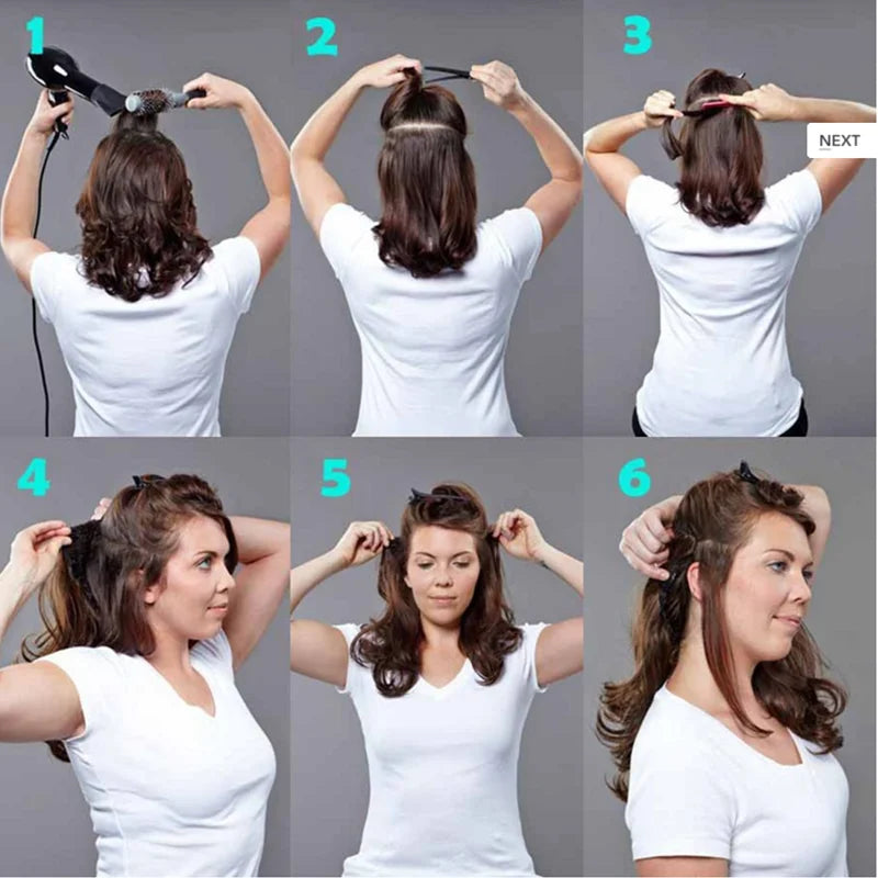 Synthetic Clip Ins Luxury For Braiding 50cm 8pcs/set 20" Heat Resistant Hairpieces Wavy Synthetic Clip On Hair Extensions
