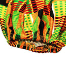 Roupas africanas para as mulheres 2024 verão africano com decote em v poliéster impressão manga longa camiseta feminina topo roupas africanas