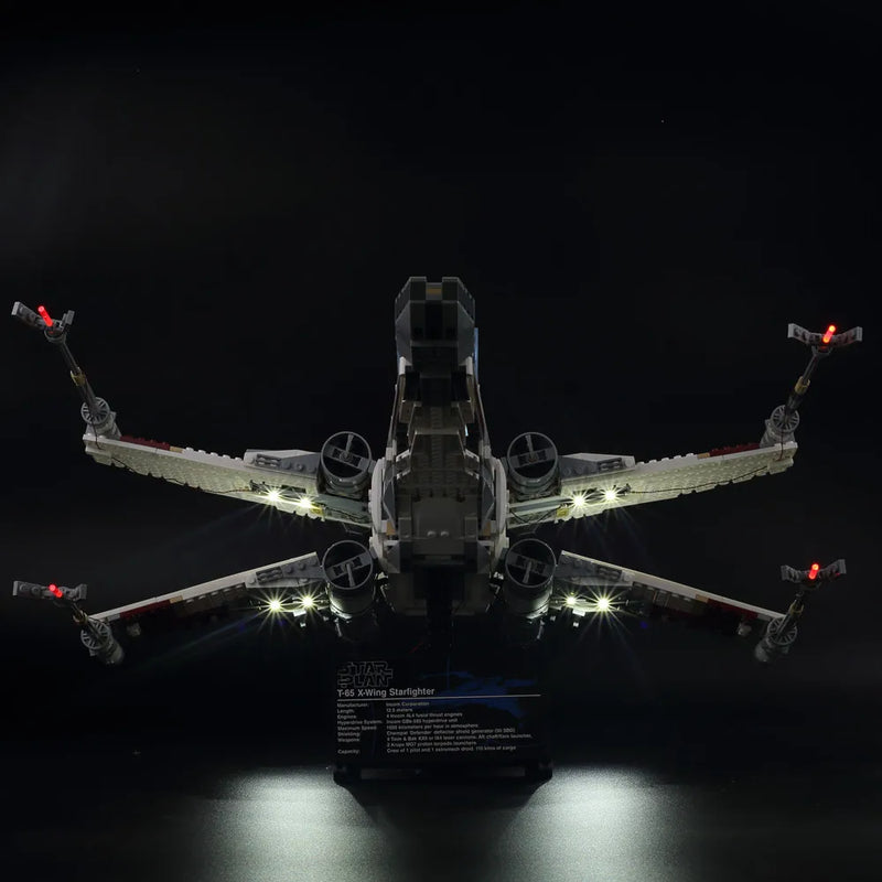 Led Light Kit For 10240 X Wing Red Five Fighter Compatible 05039  DIY Toys Set (Not Included Building Blocks)