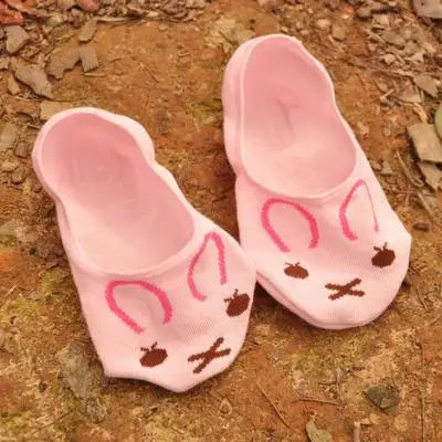 Warm comfortable cotton bamboo fiber girl women's socks ankle low female invisible  color girl boy hosier 1pair=2pcs WS70
