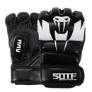 SOTF branco MMA cobra venenosa luvas de boxe multicoloridas luvas MMA Tigre Muay Thai muay thai boxe luta luva Sanda almofadas caixa