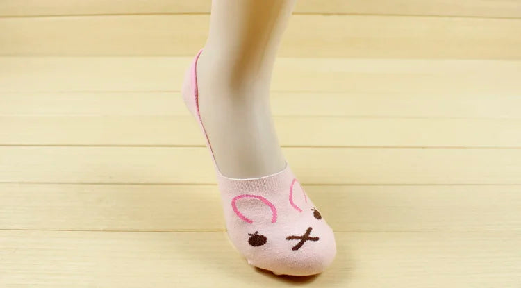 Warm comfortable cotton bamboo fiber girl women's socks ankle low female invisible  color girl boy hosier 1pair=2pcs WS70