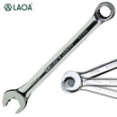Laoa 8-27mm chave de catraca de extremidade aberta combinação chave de soquete de catraca chave universal ferramenta manual de reparo de carro de bicicleta