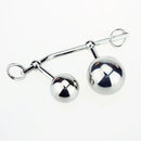 Feminino anal e vagina bola dupla plug anal gancho brinquedo sexual para mulheres bloqueio cinto de castidade transporte da gota