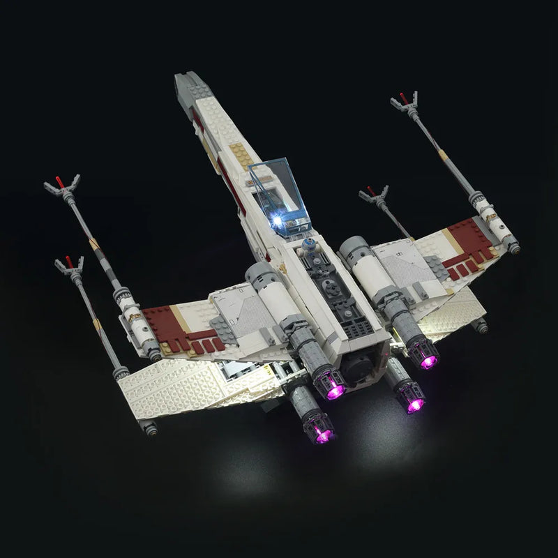 Led Light Kit For 10240 X Wing Red Five Fighter Compatible 05039  DIY Toys Set (Not Included Building Blocks)