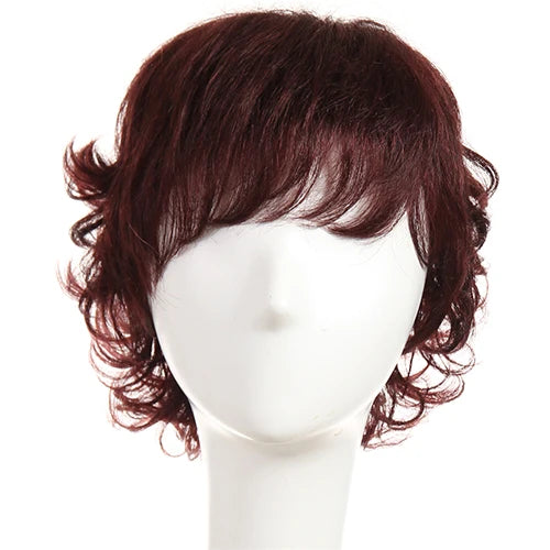 UNA Non-Remy Malaysian Human Hair Funmi Curly Wigs For Women 150% Density #1 #1B #2 #4 #27 #30 #33 #99J #BURG #350 #2/33