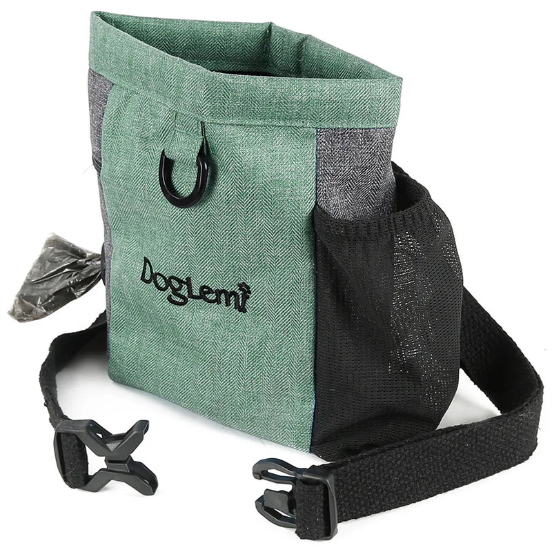 Bolsa profissional para tratamento de animais de estimação, sacola de cintura, treinamento multifuncional, ajudantes para cães, pastor alemão, mascotas