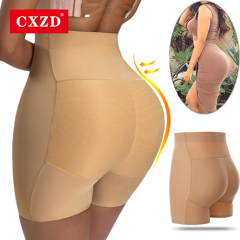 CXZD Women Padded Seamless Butt Hip Enhancer Shaper Buttocks Butt Pads Buttocks Panties With Push-up Lifter Lingerie Shapewear