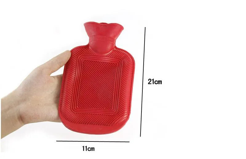 Hot Water Bottles Hand Warmer Girls Pocket Hand Feet Hot Water Bag Rubber Winter Warm Water Bottle Portable Thick