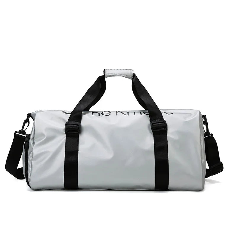 New Large Capacity Unisex Travel Duffel Bag Waterproof Sports Fitness Handbag with Shoe Box Dry Wet Separation Swimming Bags