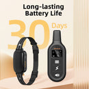 ROJECO Elétrica Dog Training Collar, Controle Remoto, IPX7 Impermeável, Vibrador Elétrico, Casca, Stop Shock, Pet, Puppy