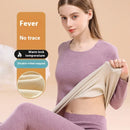 Outono e inverno sem marcação conjunto de roupa interior térmica masculina das mulheres de engrossado qiu yi qiu calças de veludo inverno camisa de fundo