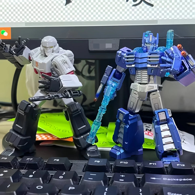 Original Blokees Transformers Galaxy Version 06 Idw Orion Pax Optimus Prime Megatron Dirge Sunstreaker Assembled Movable Toygift