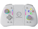 LinYuvo KS42 Meteor Light Joy-pad sem fio com luzes RGB de 8 cores para Switch/Lite/OLED, com programável, Turbo e vibração