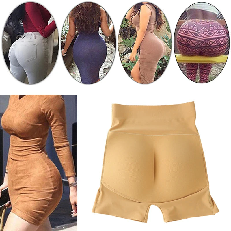 CXZD Women Padded Seamless Butt Hip Enhancer Shaper Buttocks Butt Pads Buttocks Panties With Push-up Lifter Lingerie Shapewear