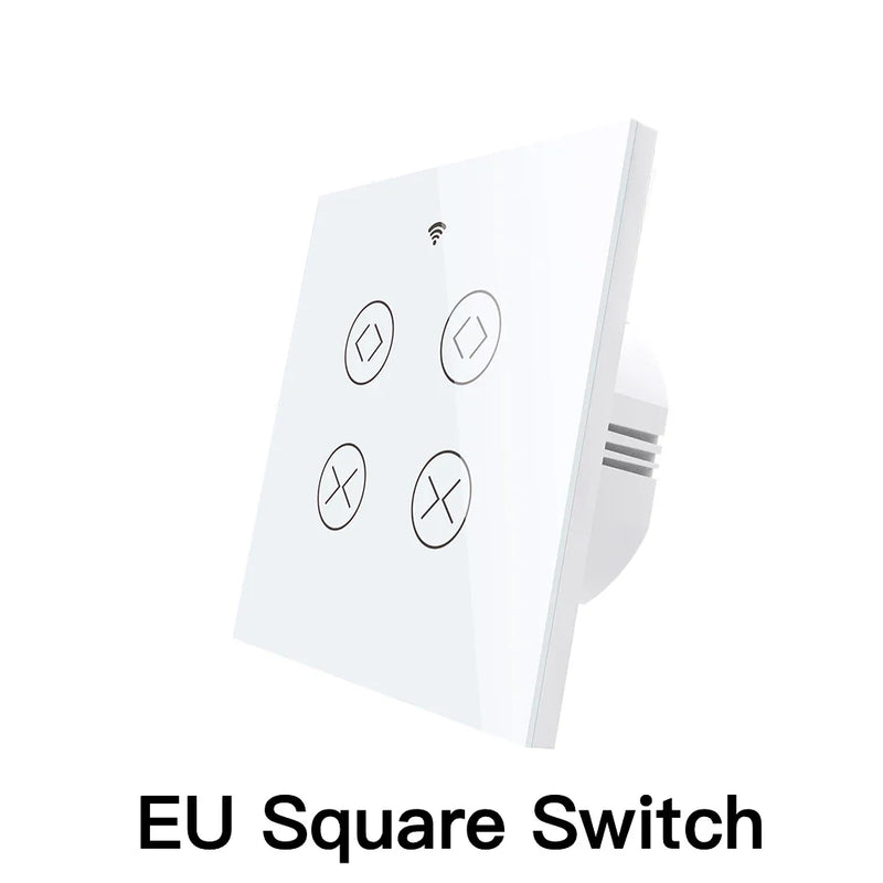 Moes wifi interruptor cego de cortina inteligente para cortina elétrica motorizada tuya persiana em rolo alexa echo google casa controle voz