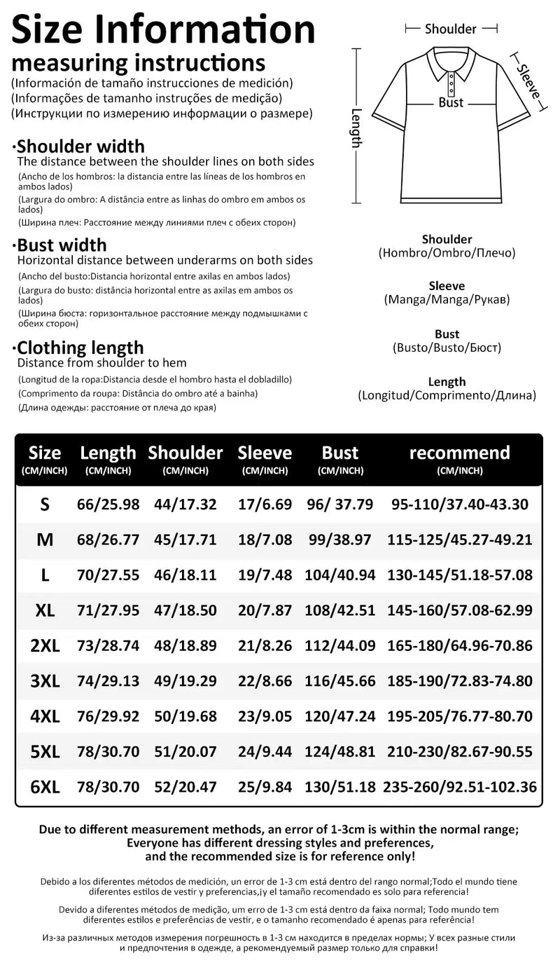 Summer Men's Striped Sport Golf Shirt Fashion Short Sleeved Polo Shirt Collared Shirt Casual Tops Outdoor Street Polo Shirt