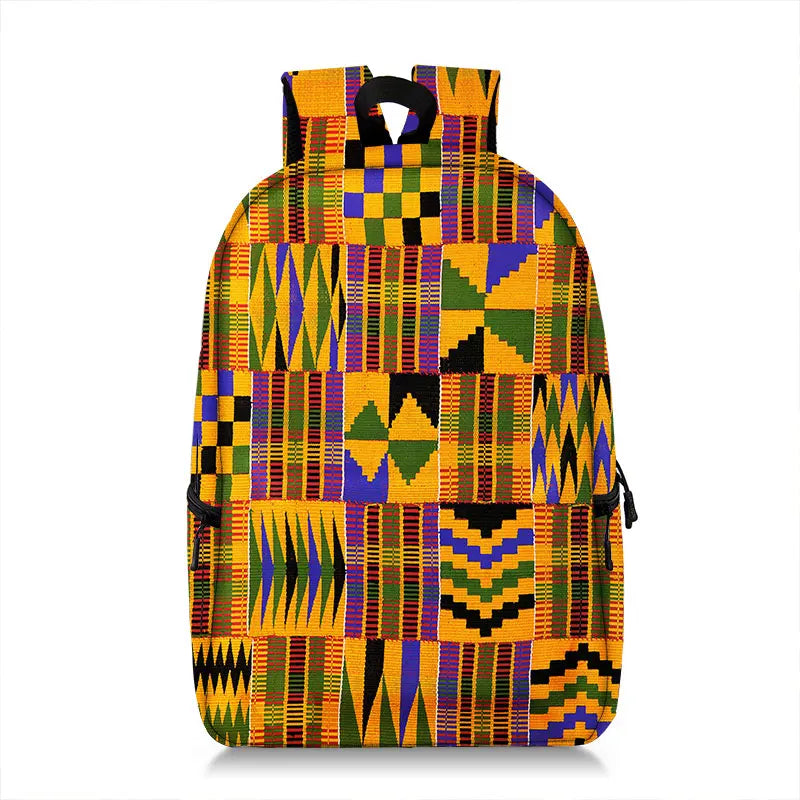 African Women Backpack Africa Tribal Ethic Shoulder Travel Bags Fashion Rucksack Teenager Laptop Daypack School Bags Gift