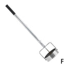 Perfurador de filme de estufa de metal durável, ferramenta de punção de filme plástico, plantio e transplante de vegetais, disjuntor de filme agrícola