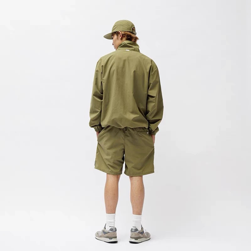 WTAPS Summer Outdoor Nylon orts Lightweight Breathable Beach Sports Pants Qui Dry Regular Thin Five-Quarter Length Y...