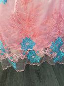 Vestido de noite feminino até o chão, mini vestido rosa, saia rabo de peixe, tamanho grande, quente, primavera e verão