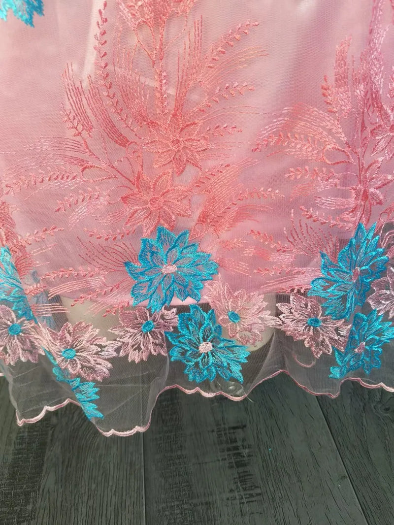 Vestido de noite feminino até o chão, mini vestido rosa, saia rabo de peixe, tamanho grande, quente, primavera e verão