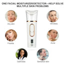 Pulverizador de névoa portátil nano instrumento beleza mini umidificador hidratante cuidados com a pele display led portátil novo rosto vapor nebulizador