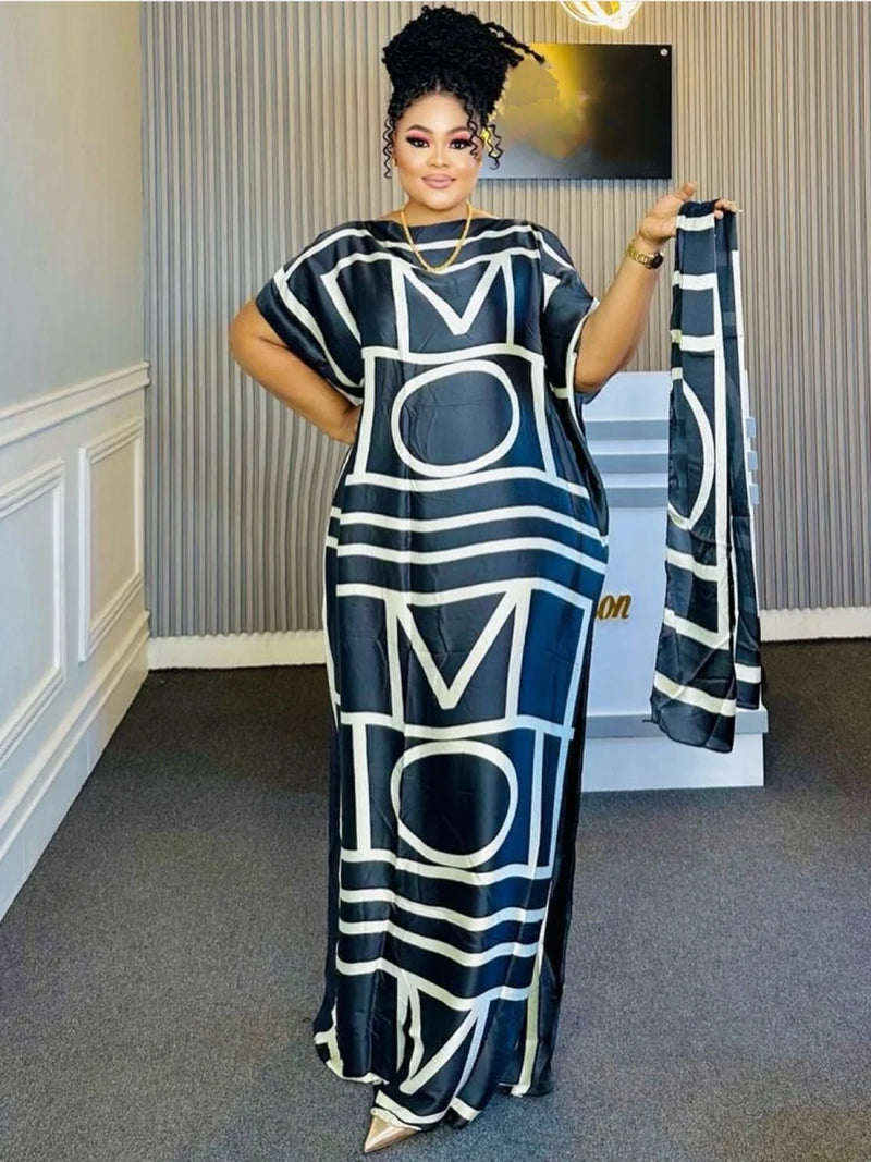 Verão solto vestidos de férias casual plus size vestido áfrica roupas festa à noite abayas