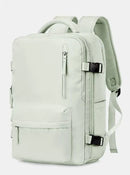 Grande capacidade mochila de viagem ao ar livre mochila feminina saco de sapato mochila de viagem ao ar livre portátil mochila