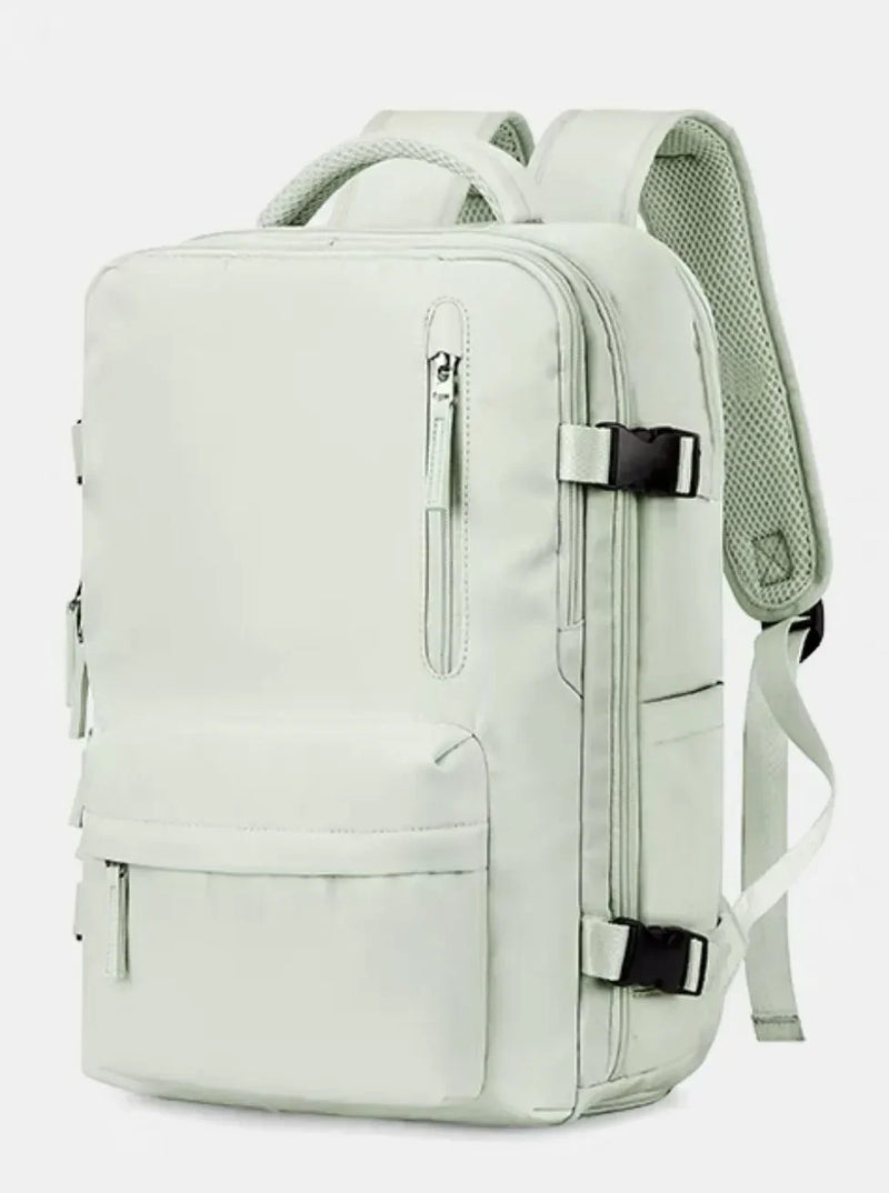 Grande capacidade mochila de viagem ao ar livre mochila feminina saco de sapato mochila de viagem ao ar livre portátil mochila