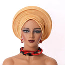 Headtie Africano para Mulheres, Headtie Nigeriana, Aso Oke Headtie, Hijab, Envoltório Cabeça, Turbante, Tampas de Quimioterapia, Lenço Feminino, Alta Qualidade, Festa de Casamento