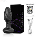 APP Anal Plug Butt Plug Brinquedos Sexuais para Homens Wiggle Massageador de Próstata 360 °   Brinquedo sexual vibrador anal vibratório de rotação para mulheres masculinas