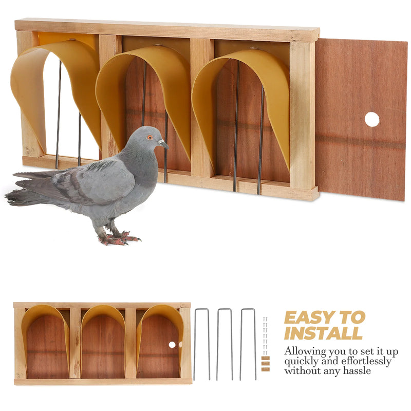 Stylish Pigeon Cage Door Long Lasting Elegant Design Easy Entry Exit Birdcage Accessories Pigeon Supplies