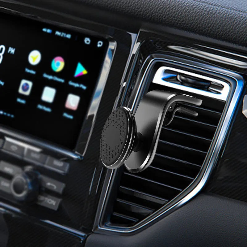 Magnetic Car Phone Holder Mount Air Vent Mobile Phone Stand Bracket Cell GPS Support in Car Bracket For iPhone Xiaomi Samsung