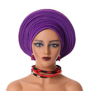 Headtie Africano para Mulheres, Headtie Nigeriana, Aso Oke Headtie, Hijab, Envoltório Cabeça, Turbante, Tampas de Quimioterapia, Lenço Feminino, Alta Qualidade, Festa de Casamento