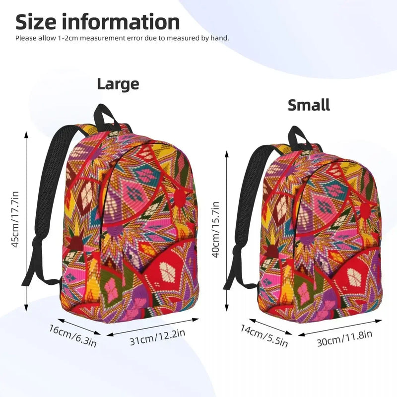 Ethiopian Painting Art Backpack for Men Women Fashion High School Business Daypack Africa Laptop Shoulder Bag Sports