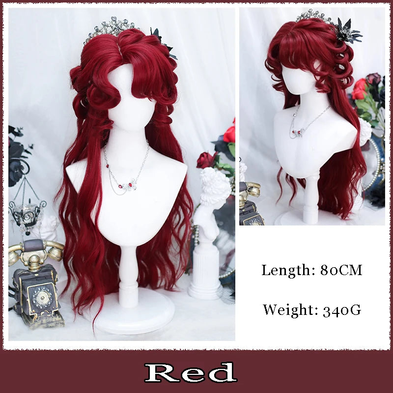AOSI  20 Inch Fruit Green Long Straight Hair With Bangs Synthetic Heat-resistant Long Straight Hair Cos Wig