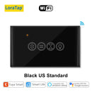 Loratap tuya vida inteligente wifi cortina de rolo interruptor luz para persianas motorizadas elétricas trabalho para alexa google casa voz