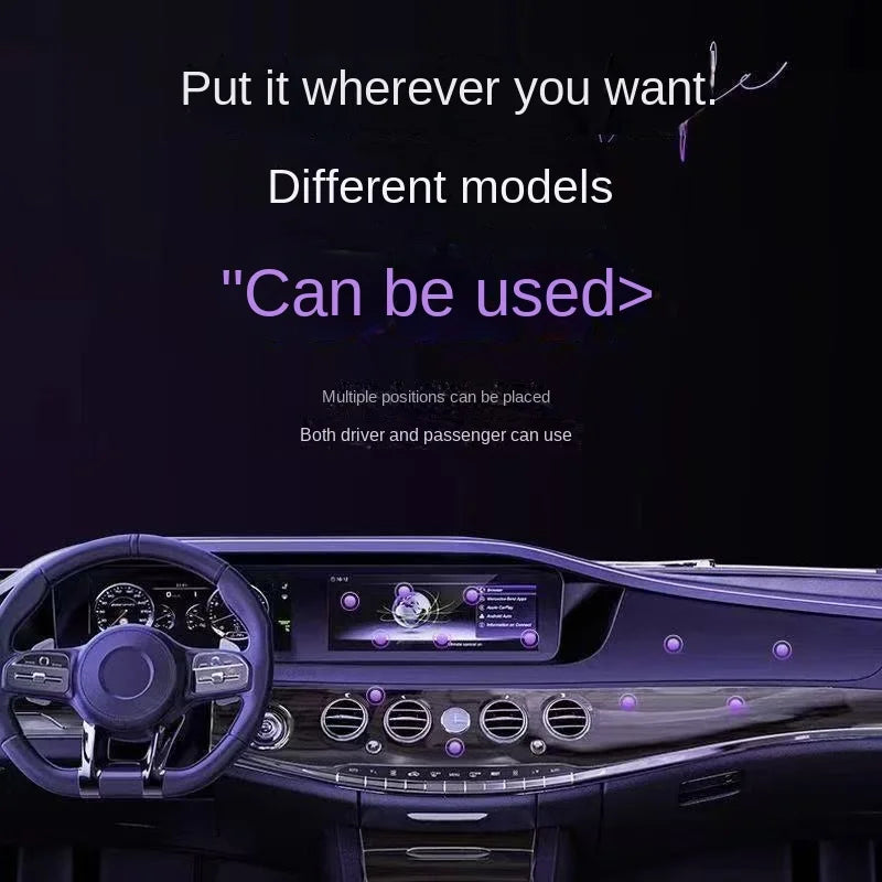 Car mobile phone holder holder 2025 new car magnetic suction car navigation special car support fixed vacuum adsorption