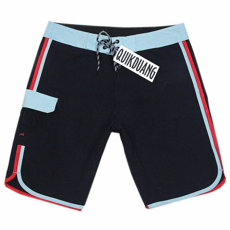 Quick-Dry Waterproof Beachshorts Men's Swimming Trunks Casual Bermuda Spandex Surf Pants Physique Competition Board Shorts L01