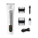 Profissional High Power Dog Hair Cutter, Low Noise Pet Trimmer, Grooming Clippers com guarda pentes para animais
