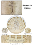 Sintético dourado curto reto 2 tigre clipe cosplay peruca traje feminino