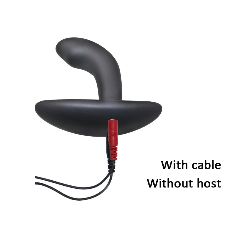 Choque elétrico massageador de próstata vibração anal butt plug buttplug vaginal g-ponto estimulador orgasmo de próstata masturbar