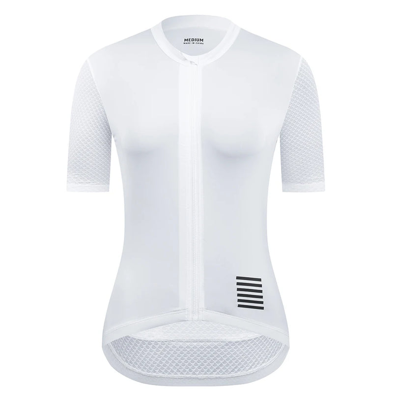 Ykywbike camisa de ciclismo feminina manga curta magro camisa de bicicleta de estrada camisa pro equipe roupas de ciclismo respirável
