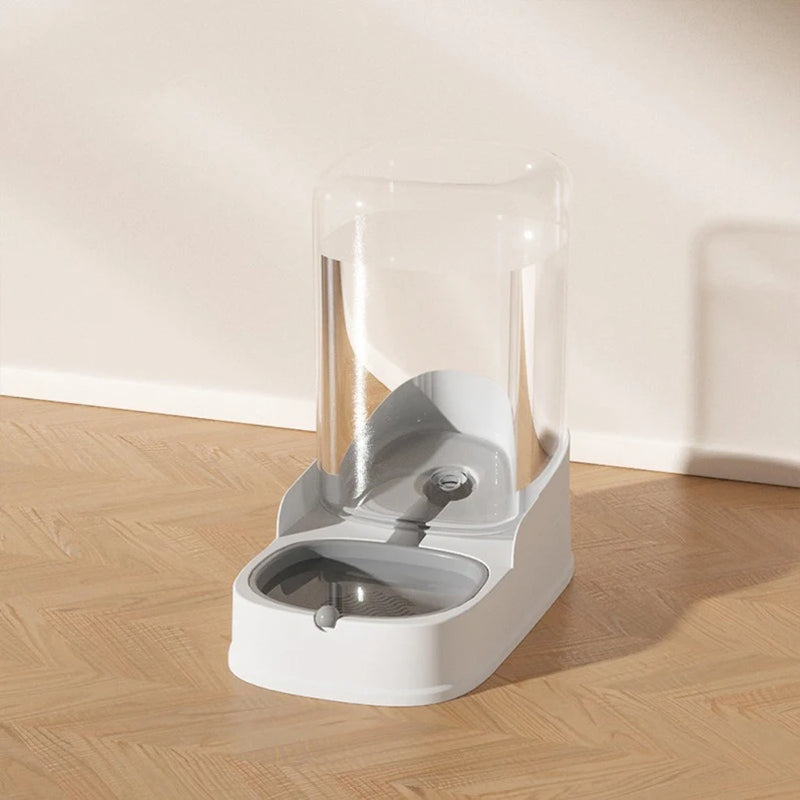 3.2L Large Capacity Pet Cat Automatic Food Water Dispenser Fountain Bottle Bowl Dog Cat Drinker Feeder Dog Drinking Pet Supplies